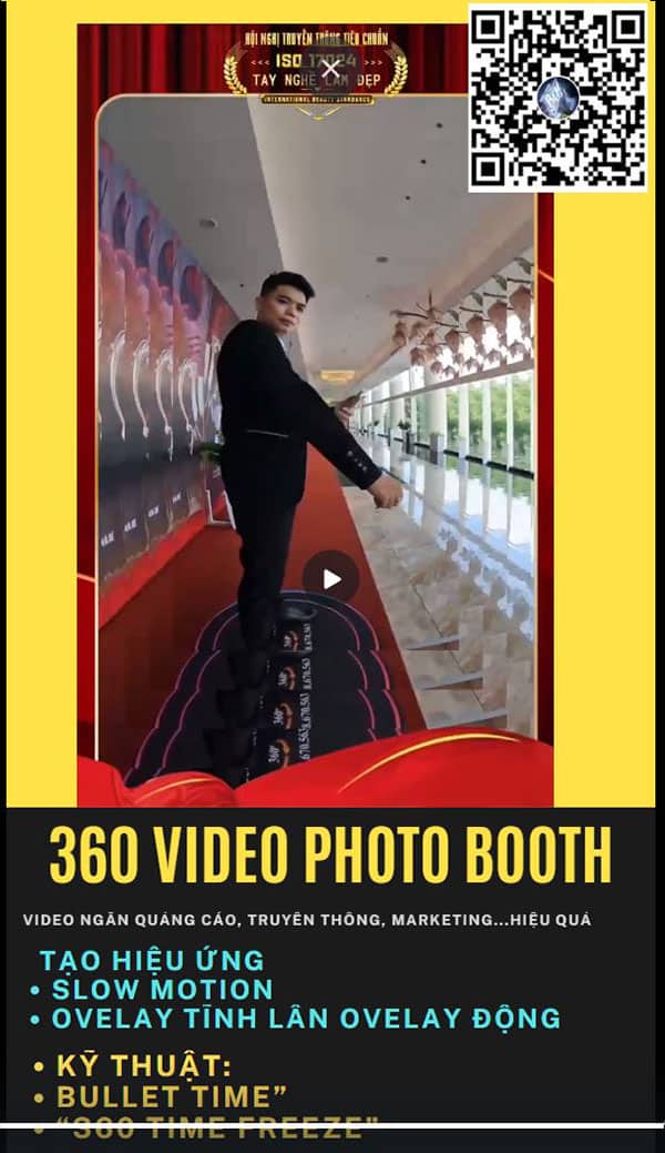 cho thuê bục quay video photobooth 360 Sài Gòn