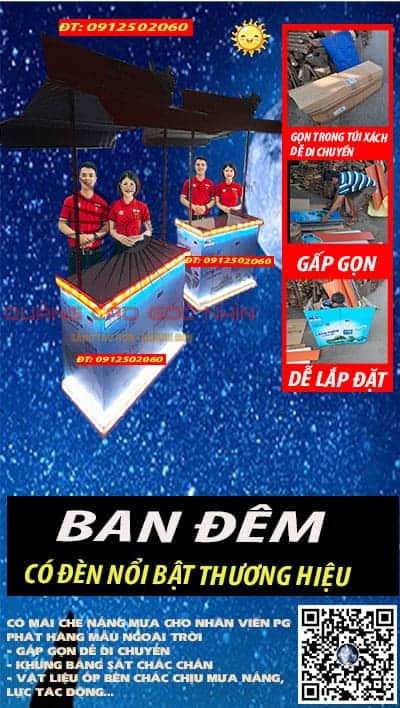 quầy bán hàng di động