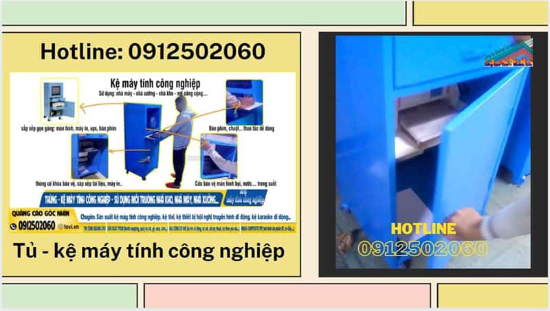 tủ vi tính công nghiệp