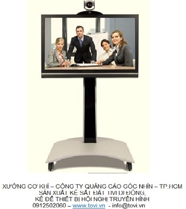 Mẫu kệ sắt tivi di động đẹp