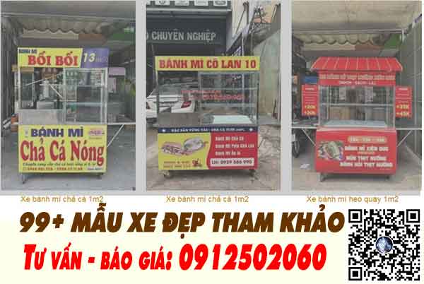 99 mẫu xe bán hàng đồ uống nước ép trái cây