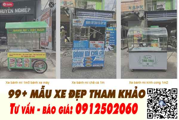 99 mẫu xe bán hàng đẹp tại hóc môn