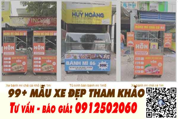 99 mẫu xe bán hàng rong đẹp giá rẻ tại hóc môn