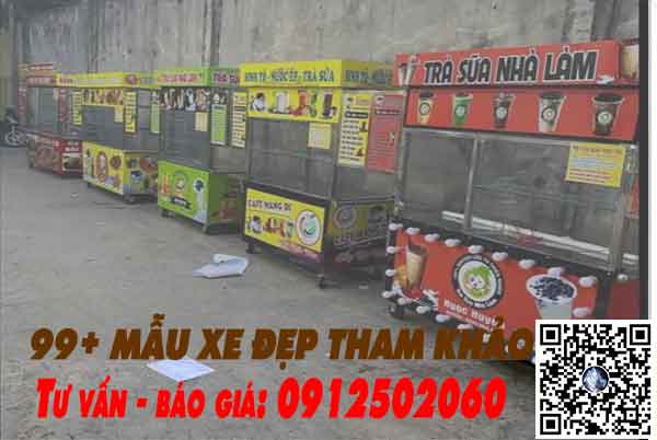 99 mẫu xe bán hàng đẹp tham khảo tại xưởng tphcm