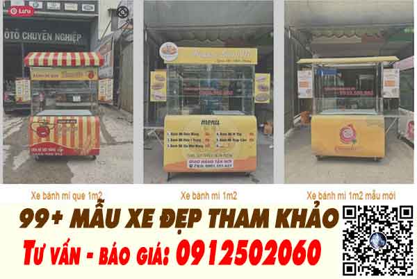 99 mẫu xe bán hàng rong đẹp