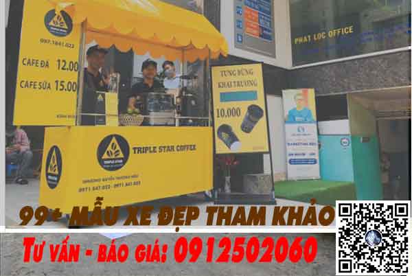 99 mẫu xe dẹp cafe take away