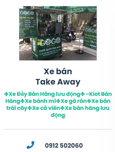 xe bán hàng take away