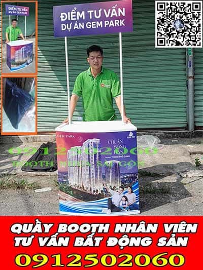 booth quảng cáo bất động sản