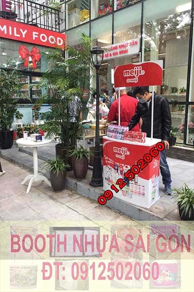 booth quảng cáo lưu động