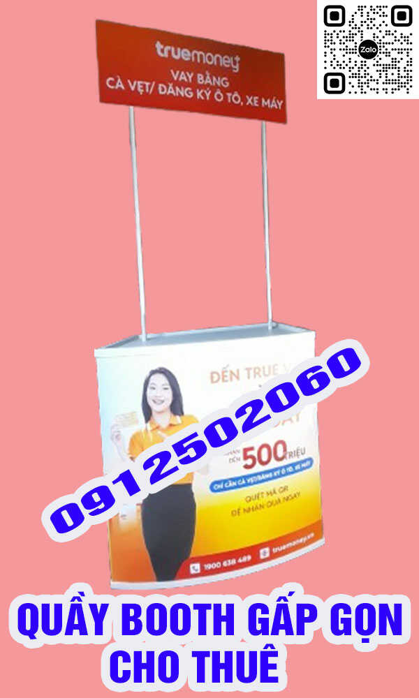 booth sampling nhựa cho thuê