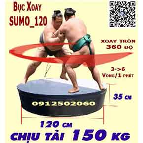 Cho-thuê-√-Bục-xoay-SUMO-120cm-2 người-đứng-150kg-√-Quảng-Cáo-Hiệu-Quả-Độc-Lạ-2024