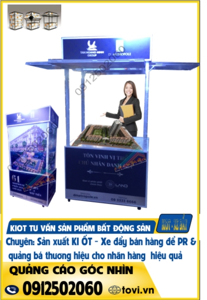 Kiot chuyên viên tư vấn dự án bất động sản nhà đất