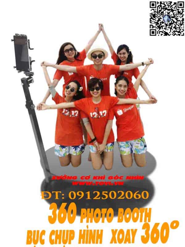 Bàn Xoay Photobooth 360 Độ