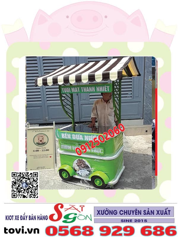 quầy bán hàng di động bằng sắt