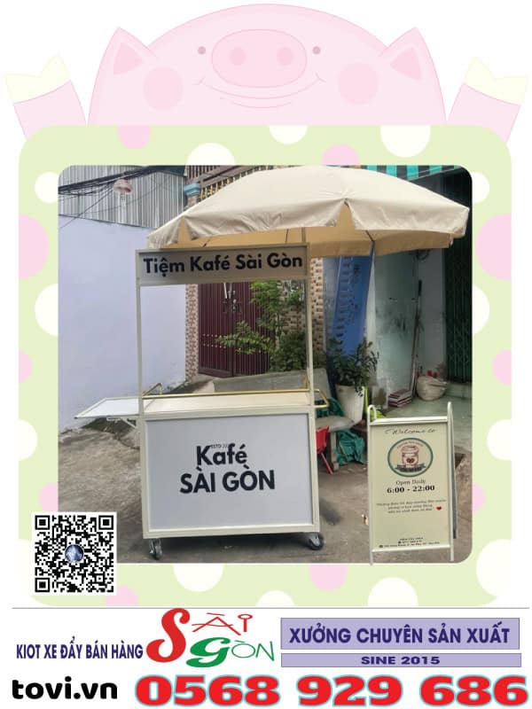 xe bán cafe mang đi