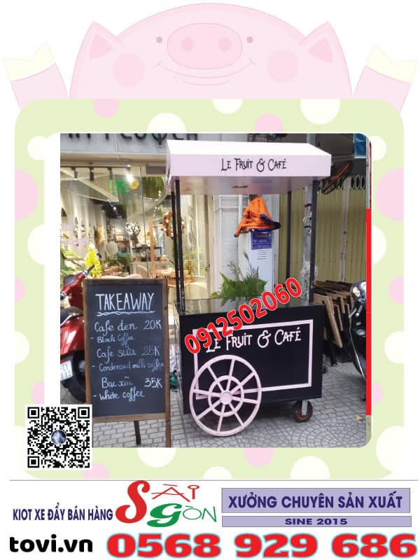 xưởng sản xuất xe bán hàng TPHCM