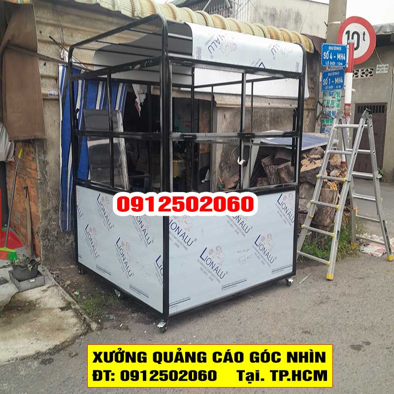 Mặt tiền xưởng TOVI Góc Nhìn tại Hóc Môn