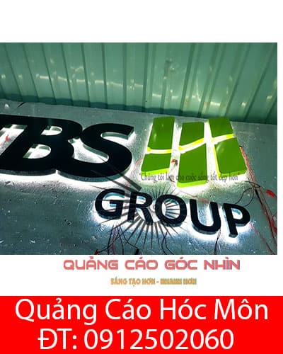 chữ nổi gắn đèn giá rẻ ở huyện Hóc Môn