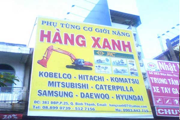 Bảng hiệu giá rẻ quận Bình Thạnh