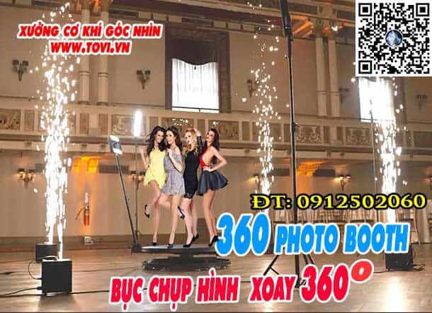 cho thuê 360 photobooth