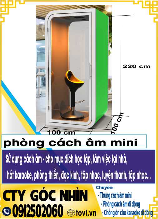 thùng cách âm