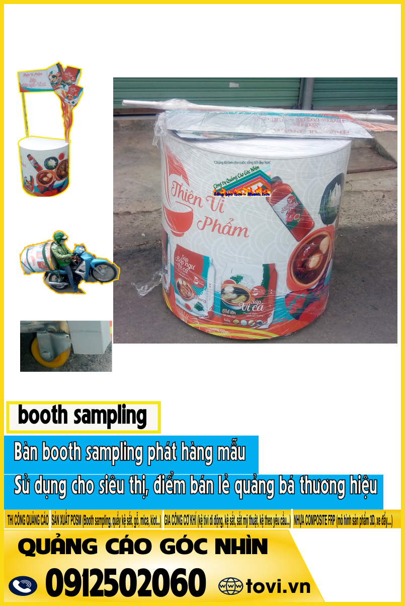 mẫu booth đẹp