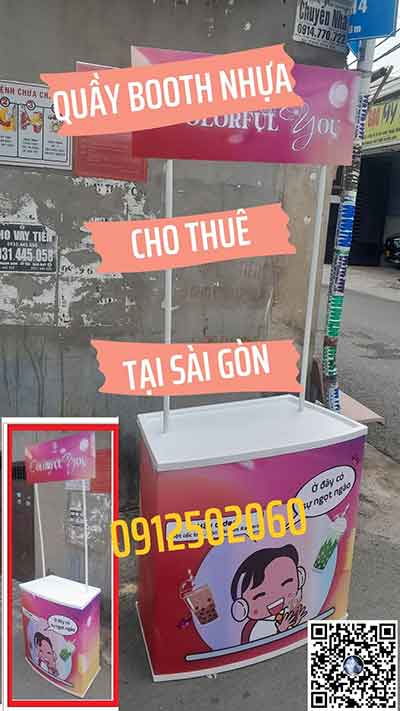 booth nhựa