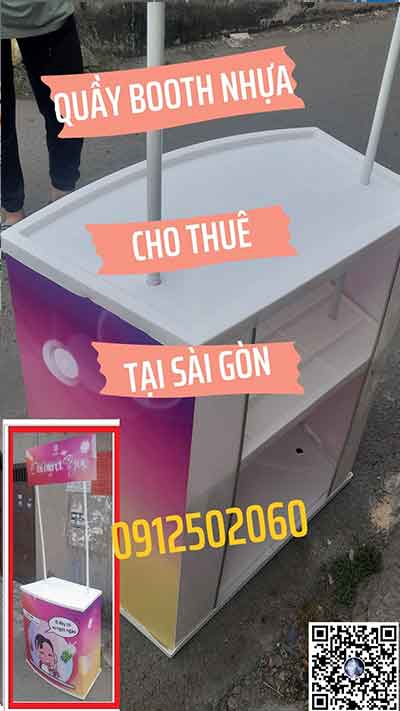 booth sampling nhựa giao hàng quận phú nhuận