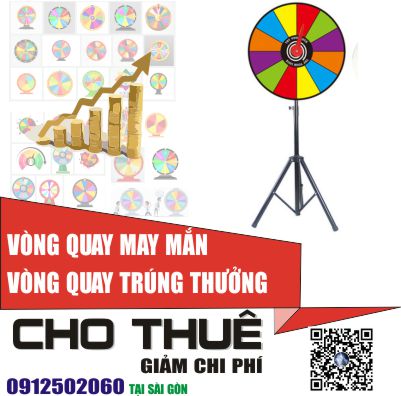 cho thuê vòng xoay may mắn