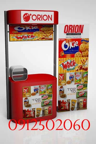 Booth bán hàng đẹp và độc đáo