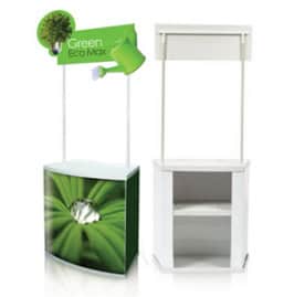 Mẫu 2: Booth, sampling booth đẹp giá rẻ