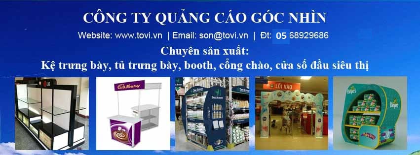 Công ty sản xuất booth quảng cáo